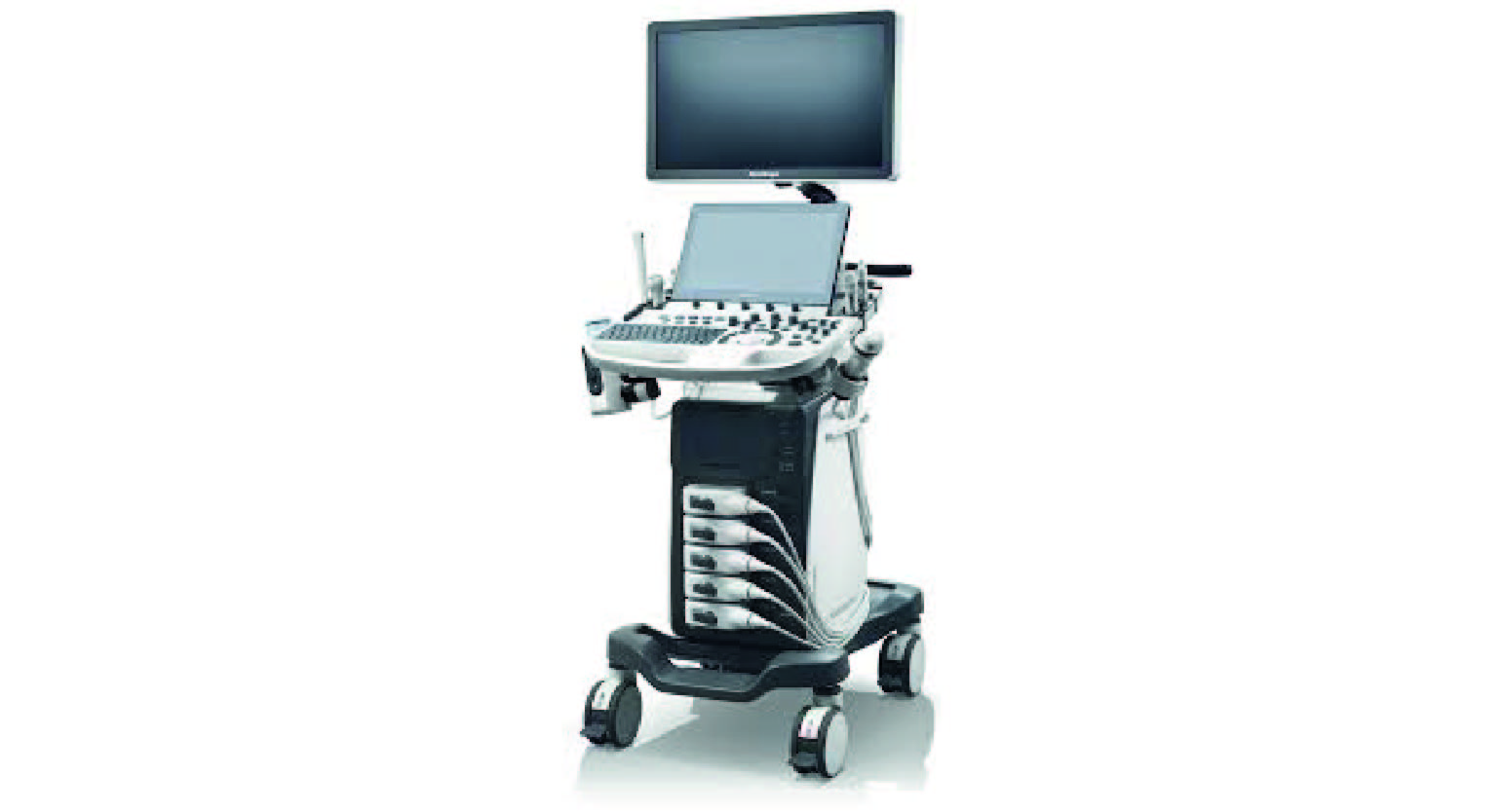 Échographe Doppler couleur sur chariot