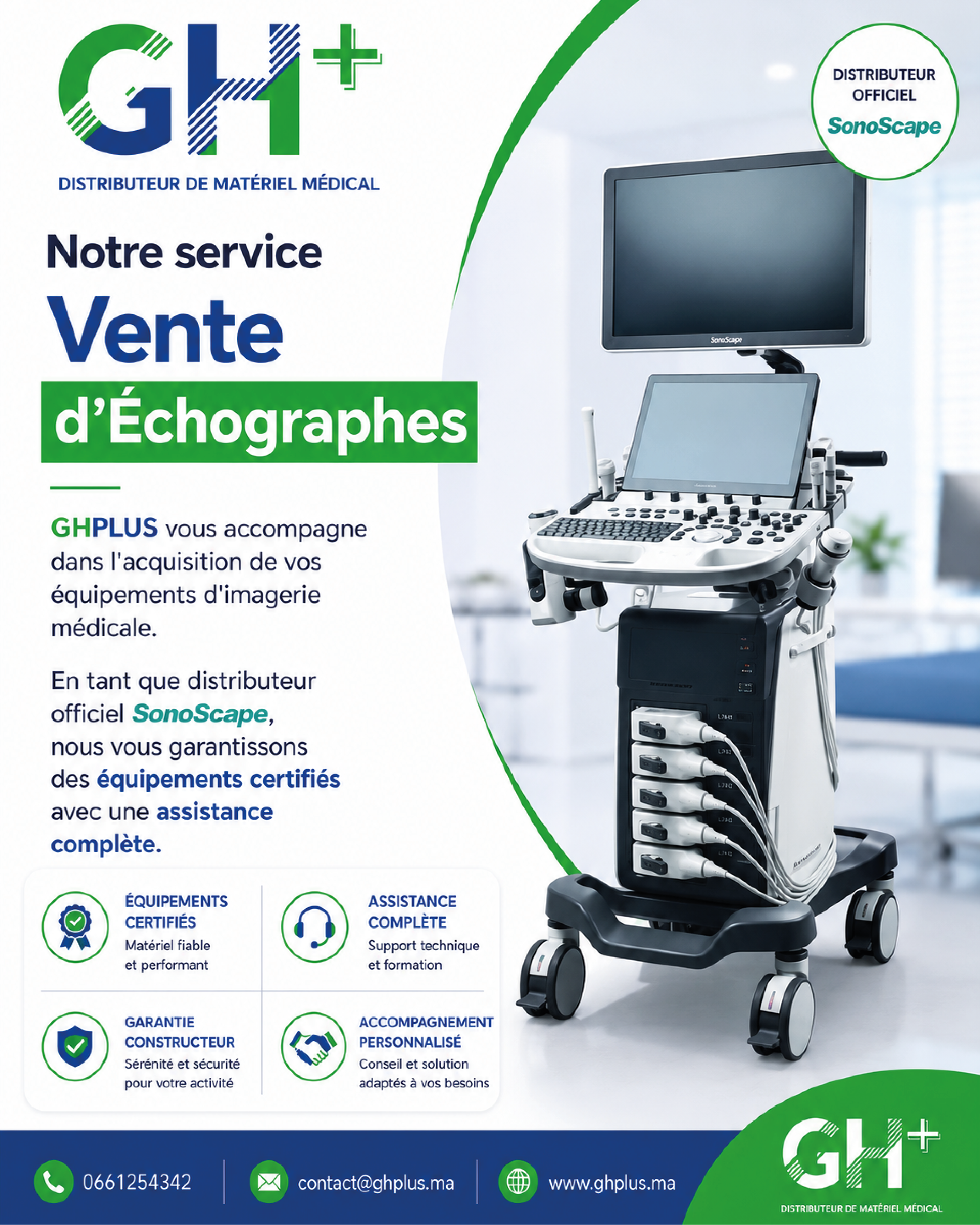 Vente d'Échographes